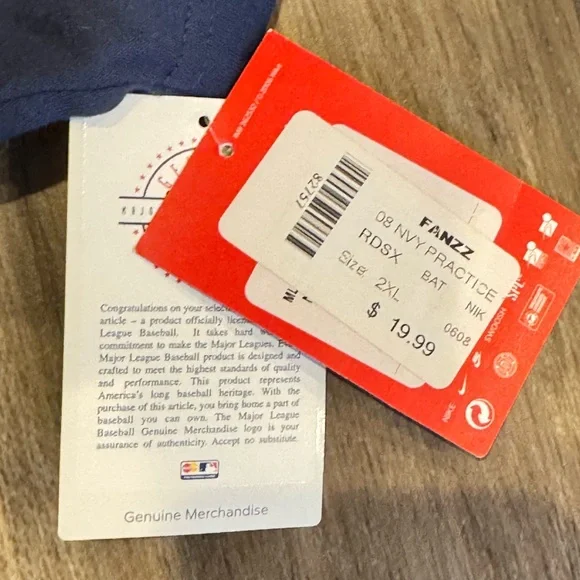 Nike Navy Red Sox Short Sleeve Tee. Men’s Size XXL. New With Tags - NWT - Picture 7 of 9